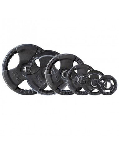 HMS TOK10 Δίσκος Λαστιχένιος 1 x 10kg Φ51mm με Λαβές