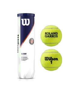 Wilson Roland Garros All Court WRT116400 Μπαλάκια Τένις για Τουρνουά 4τμχ