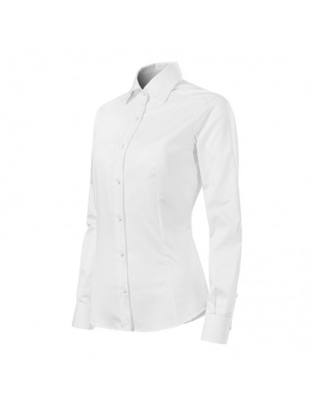Malfini Μακρυμάνικο Γυναικείο Πουκάμισο Άσπρο. MLI-26500