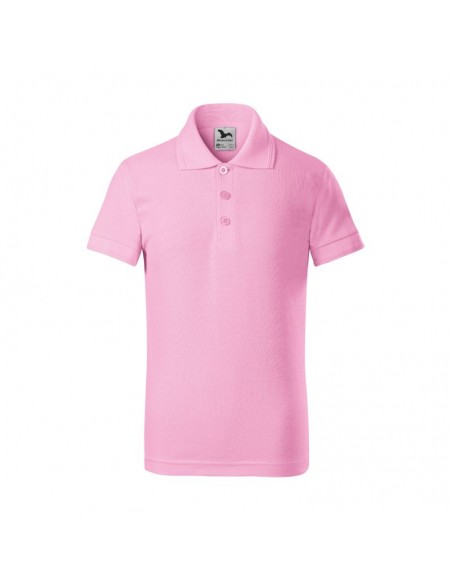 Malfini Παιδικό Polo Κοντομάνικο Ροζ MLI-22230