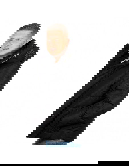 Michael Kors Ανδρικό Χειμωνιάτικο Μπουφάν Puffer Μαύρο F3204T35P-001