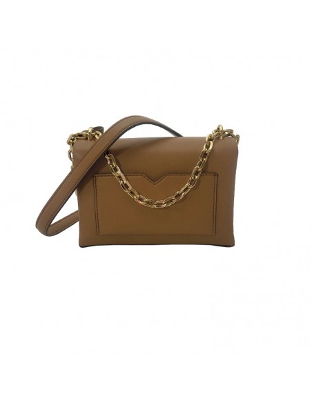 Michael Kors Cece Γυναικεία Τσάντα Ώμου Καφέ 35F2G0EC50