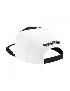 Mitchell & Ness Jockey με Ίσιο Γείσο Μαύρο 6HSSMM19224-CBUWHBK 2