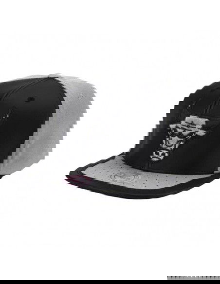 Mitchell & Ness Jockey με Ίσιο Γείσο Μαύρο 6HSSMM19224-CBUBKGY