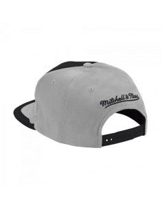 Mitchell & Ness Jockey με Ίσιο Γείσο Μαύρο 6HSSMM19224-CBUBKGY 2