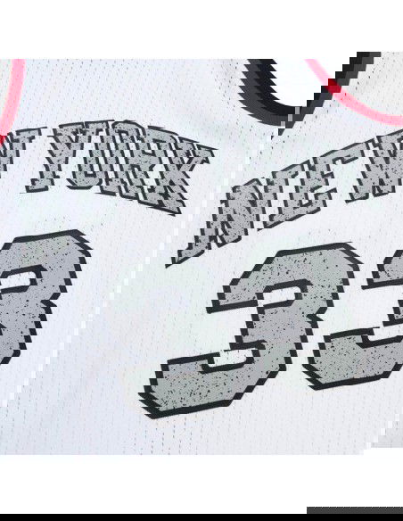 Mitchell & Ness Ανδρικό T-shirt Κοντομάνικο Λευκό TFSM5934-NYK91PEWWHIT