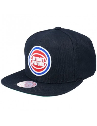 Mitchell Ness NBA Detroit Pistons Top Spot Snapback Hwc Pistons Cap HHSS2976DPIYYPPPBLCK