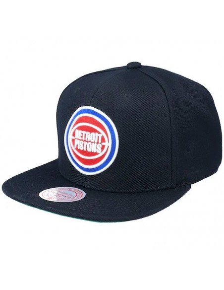 Mitchell & Ness Jockey με Ίσιο Γείσο Μαύρο HHSS2976-DPIYYPPPBLCK