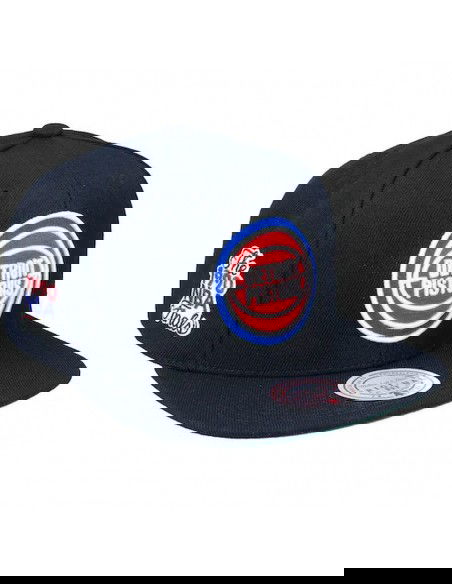 Mitchell & Ness Jockey με Ίσιο Γείσο Μαύρο HHSS2976-DPIYYPPPBLCK