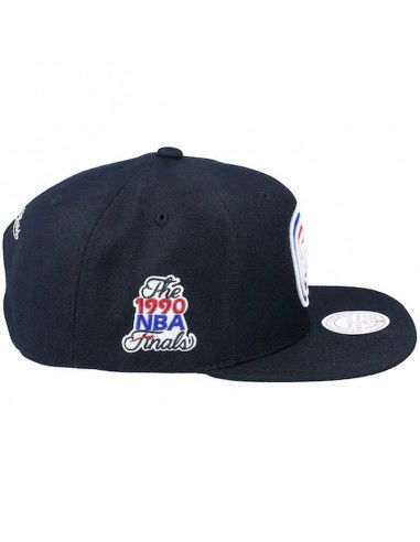 Mitchell Ness NBA Detroit Pistons Top Spot Snapback Hwc Pistons Cap HHSS2976DPIYYPPPBLCK