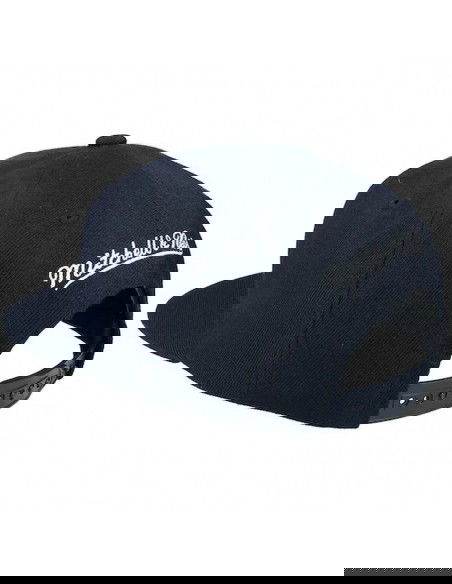 Mitchell & Ness Jockey με Ίσιο Γείσο Μαύρο HHSS2976-DPIYYPPPBLCK