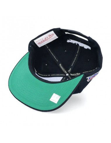 Mitchell & Ness Jockey με Ίσιο Γείσο Μαύρο HHSS2976-DPIYYPPPBLCK