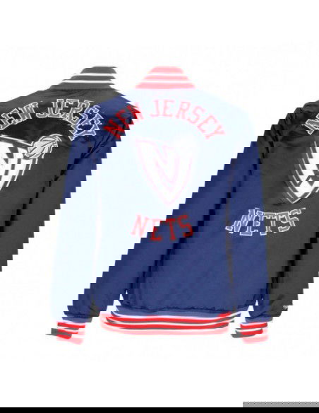 Mitchell & Ness Ανδρικό Χειμωνιάτικο Μπουφάν ""NAVY"" OJBF3413-NJNYYPPPNAVY