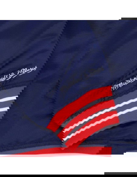 Mitchell & Ness Ανδρικό Χειμωνιάτικο Μπουφάν ""NAVY"" OJBF3413-NJNYYPPPNAVY