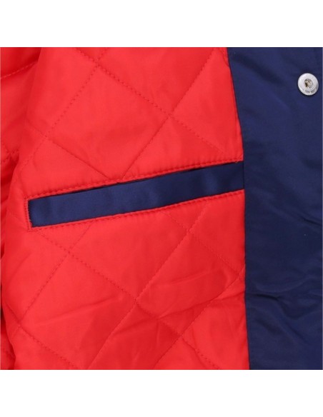 Mitchell & Ness Ανδρικό Χειμωνιάτικο Μπουφάν ""NAVY"" OJBF3413-NJNYYPPPNAVY