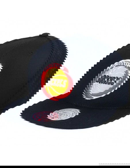 Mitchell & Ness Jockey με Ίσιο Γείσο Μαύρο HHSS2976-HROYYPPPBLCK