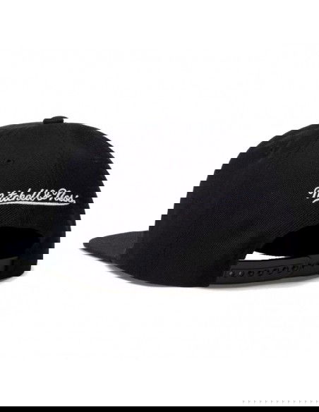 Mitchell & Ness Jockey με Ίσιο Γείσο Μαύρο HHSS2976-HROYYPPPBLCK