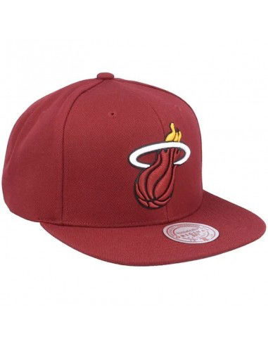 Mitchell & Ness Ανδρικό Jockey με Ίσιο Γείσο Μπορντό HHSS3256-MHEYYPPPMARO