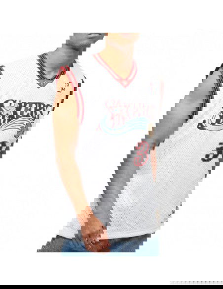 Mitchell Ness NBA Swingman Home Jersey 76ERS 00 Allen Iverson M SMJYGS18200P76WHIT00AIV