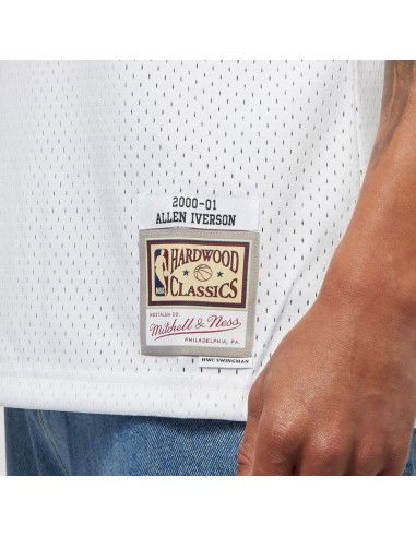 Mitchell & Ness Allen Iverson Swingman Jersey 2000-01 Philadelphia SMJYGS18200-P76WHIT00AIV Ανδρική Φανέλα Μπάσκετ