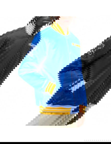 Mitchell & Ness Ανδρικό Χειμωνιάτικο Μπουφάν Bomber OJBF3413-LARYYPPPROYA