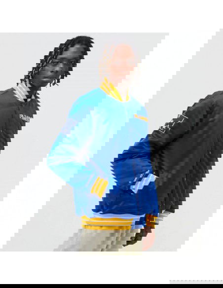 Mitchell & Ness Ανδρικό Χειμωνιάτικο Μπουφάν Bomber OJBF3413-LARYYPPPROYA