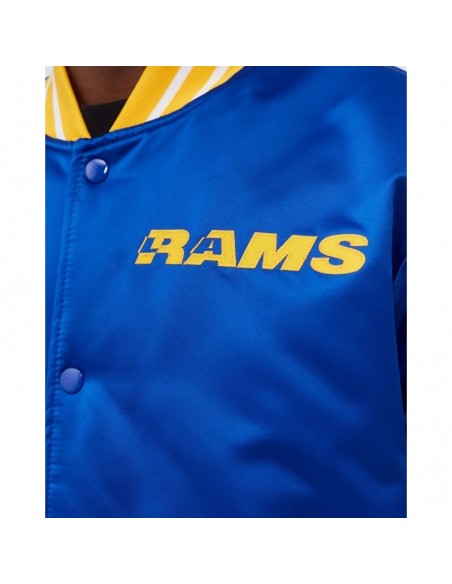 Mitchell & Ness Ανδρικό Χειμωνιάτικο Μπουφάν Bomber OJBF3413-LARYYPPPROYA