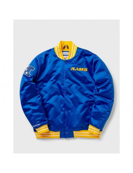 Mitchell & Ness Ανδρικό Χειμωνιάτικο Μπουφάν Bomber OJBF3413-LARYYPPPROYA