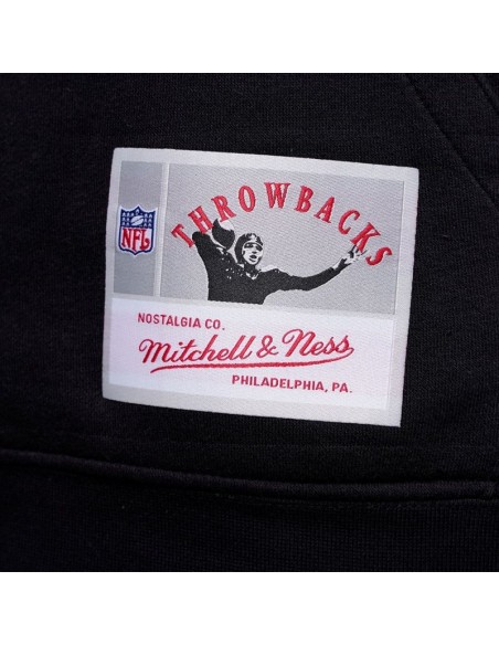 Mitchell & Ness Ανδρικό Φούτερ με Κουκούλα  HDSSINTL1052-ORABLCK