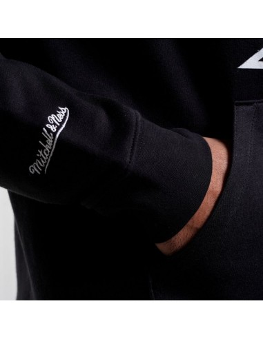 Mitchell & Ness Ανδρικό Φούτερ με Κουκούλα  HDSSINTL1052-ORABLCK