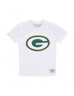 Mitchell & Ness Ανδρικό T-shirt Κοντομάνικο  BMTRINTL1053-GBPWHIT