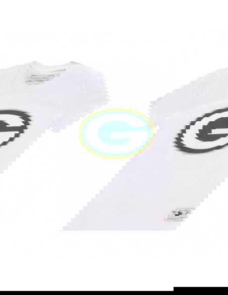 Mitchell & Ness Ανδρικό T-shirt Κοντομάνικο  BMTRINTL1053-GBPWHIT