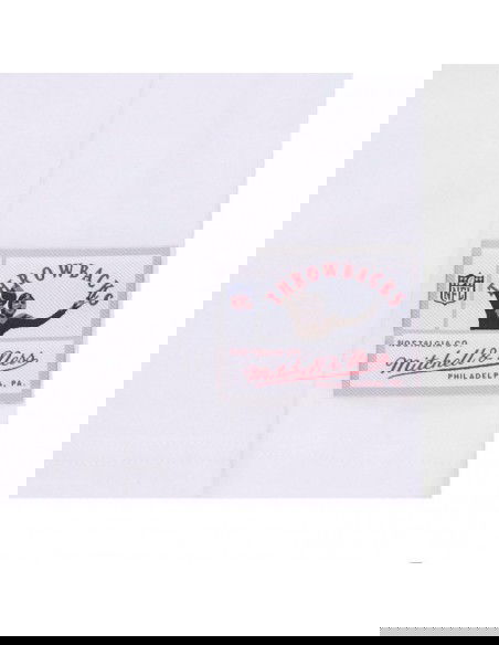 Mitchell & Ness Ανδρικό T-shirt Κοντομάνικο  BMTRINTL1053-GBPWHIT