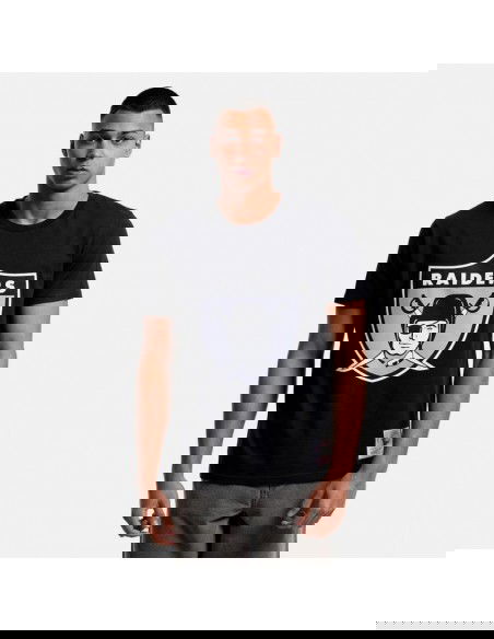 Mitchell Ness NFL Team Logo Tee Oakland Raiders M BMTRINTL1053ORABLCKT