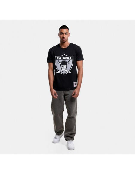 Mitchell & Ness Ανδρικό T-shirt Κοντομάνικο Μαύρο BMTRINTL1053-ORABLCKT