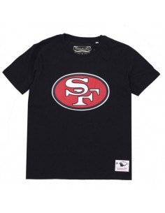 Mitchell & Ness Ανδρικό T-shirt Κοντομάνικο Μαύρο BMTRINTL1053-SF4BLCK