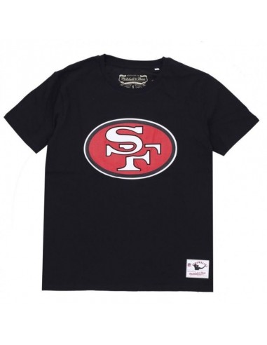 Mitchell & Ness Ανδρικό T-shirt Κοντομάνικο Μαύρο BMTRINTL1053-SF4BLCK