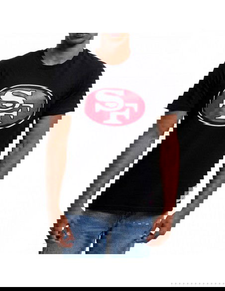 Mitchell & Ness Ανδρικό T-shirt Κοντομάνικο Μαύρο BMTRINTL1053-SF4BLCK