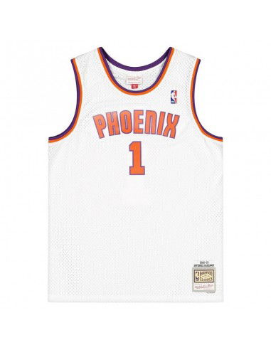 Mitchell & Ness SMJY4443-PSU02AHAWHIT Ανδρική Φανέλα Εμφάνισης Μπάσκετ