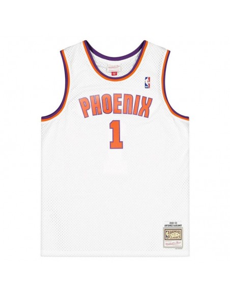 Mitchell & Ness SMJY4443-PSU02AHAWHIT Ανδρική Φανέλα Εμφάνισης Μπάσκετ