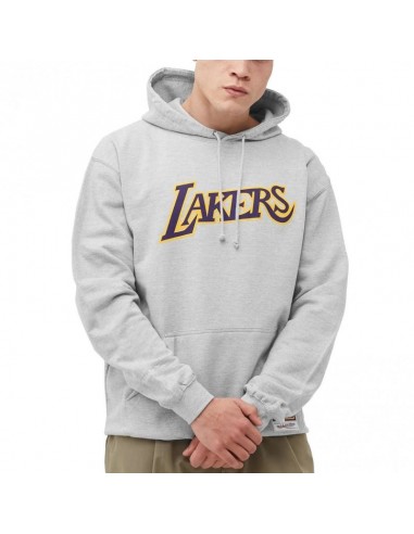 Mitchell Ness Team Logo Hoody Los Angeles Lakers M HDSSINTL1050LALGREY
