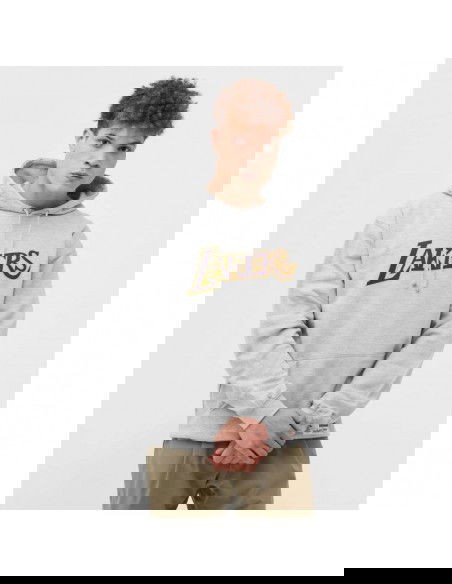 Mitchell Ness Team Logo Hoody Los Angeles Lakers M HDSSINTL1050LALGREY