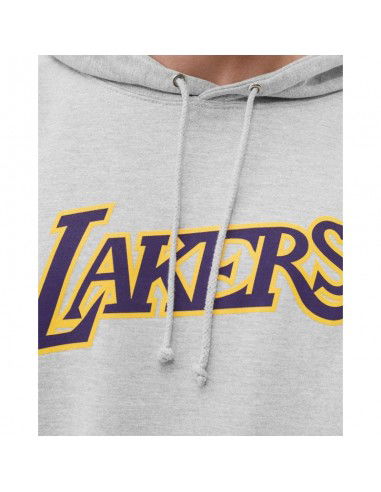 Mitchell & Ness Ανδρικό Φούτερ με Κουκούλα Μαύρο HDSSINTL1267-LALBLCK