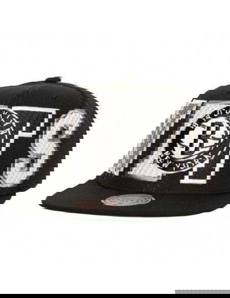 Mitchell & Ness Jockey με Ίσιο Γείσο HHSS6461-BNEYYPPPBLCK