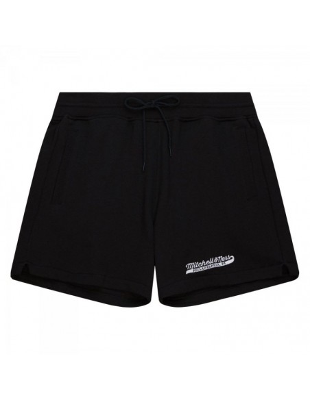 Mitchell & Ness Αθλητική Ανδρική Βερμούδα Μαύρο (BLCK). PSHR5542-MNNYYPPPBLCK