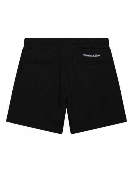 Mitchell & Ness Αθλητική Ανδρική Βερμούδα Μαύρο (BLCK). PSHR5542-MNNYYPPPBLCK