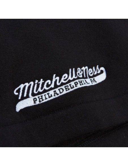 Mitchell & Ness Αθλητική Ανδρική Βερμούδα Μαύρο (BLCK). PSHR5542-MNNYYPPPBLCK