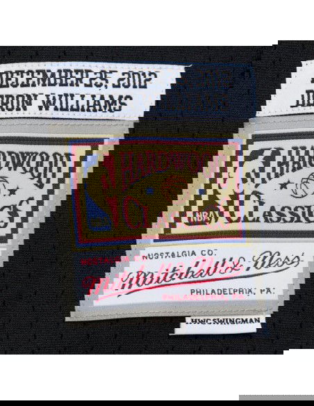 Mitchell & Ness Ανδρική Αθλητική Μπλούζα Αμάνικη Μαύρη SMJY6513-BNE12DWMBLCK