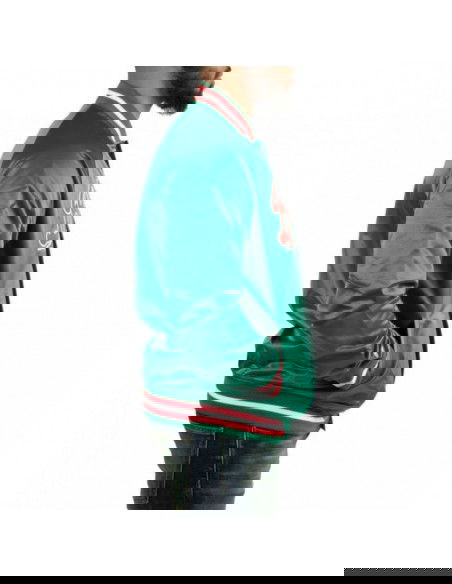 Mitchell Ness NBA Milwaukee Bucks Lightweight Jacket M STJKMG18013MBUDKGN