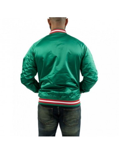 Mitchell & Ness Ανδρικό Μπουφάν Πράσινο. STJKMG18013-MBUDKGN